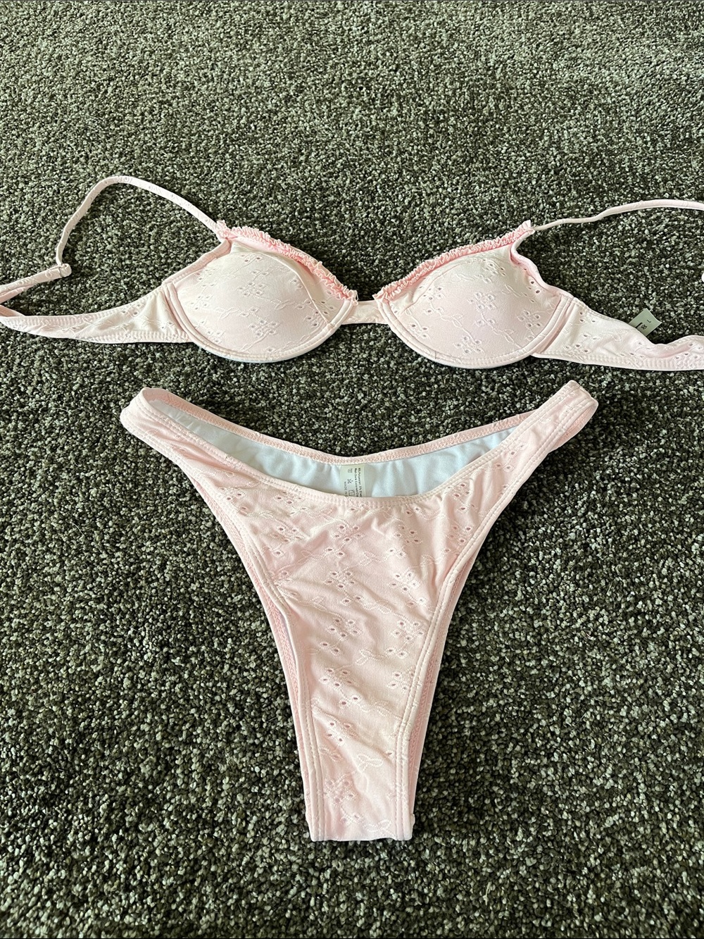 Pink bikini size L